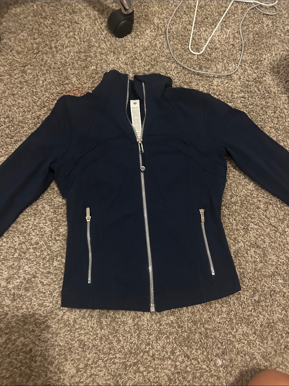lululemon navy blue define jacket nwt